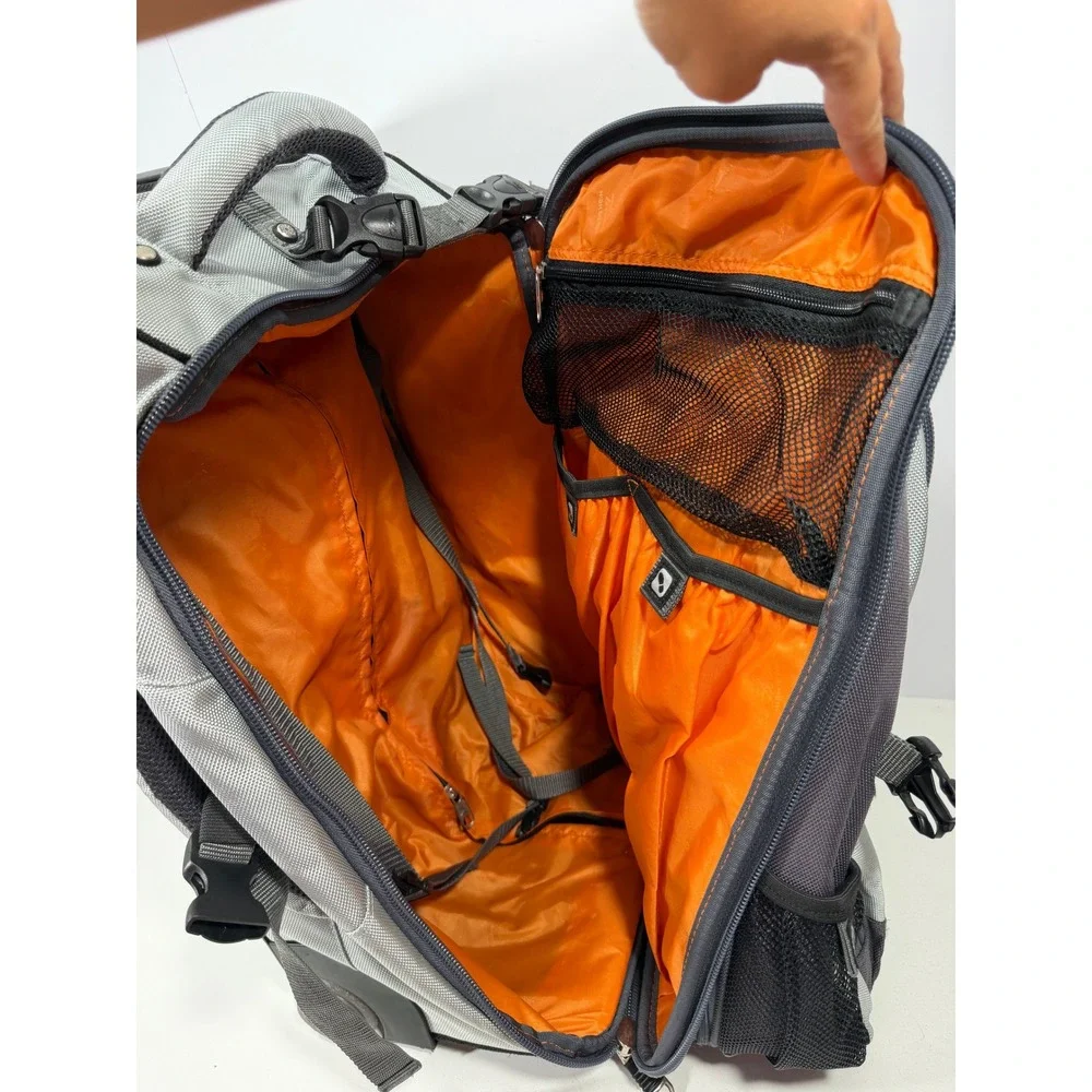 High Sierra AT3 Rolling Backpack Gray Charcoal 2 in 1 Carry On Luggage Bag